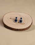 Classy Blue Stone Dangle Earrings