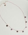 Round Charm Chain Necklace