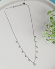 Solitaire Charm Chain Necklace