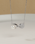 Pearl Infinity Chain Necklace