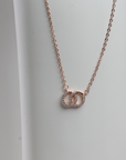 Interlinked Circle Necklace