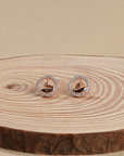 Cygnet Circular Stud Earrings