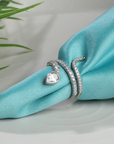 Sparkling Snake Ring