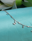 Butterfly Charm Silver Bracelet