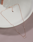 Interlinked Circle Necklace