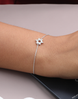 Minimalist Star Silver Bracelet