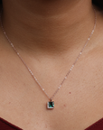 Emerald Princess Chain Necklace